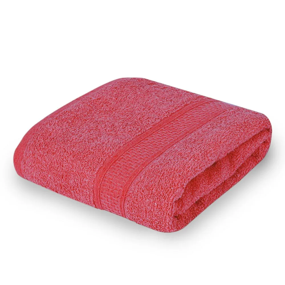 Cotton BathTowel-red